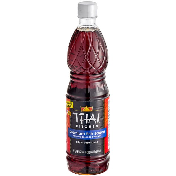 A bottle of fish sauce