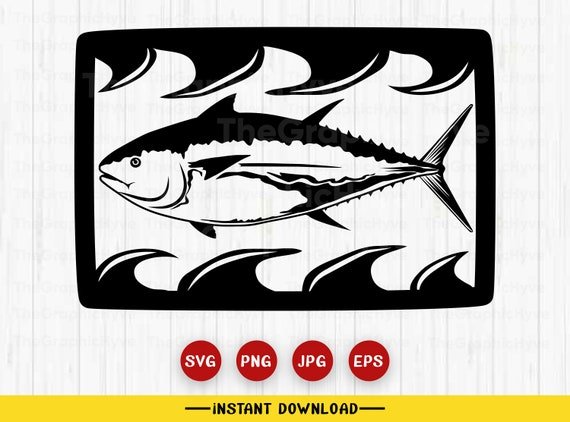 Tuna fish illustration