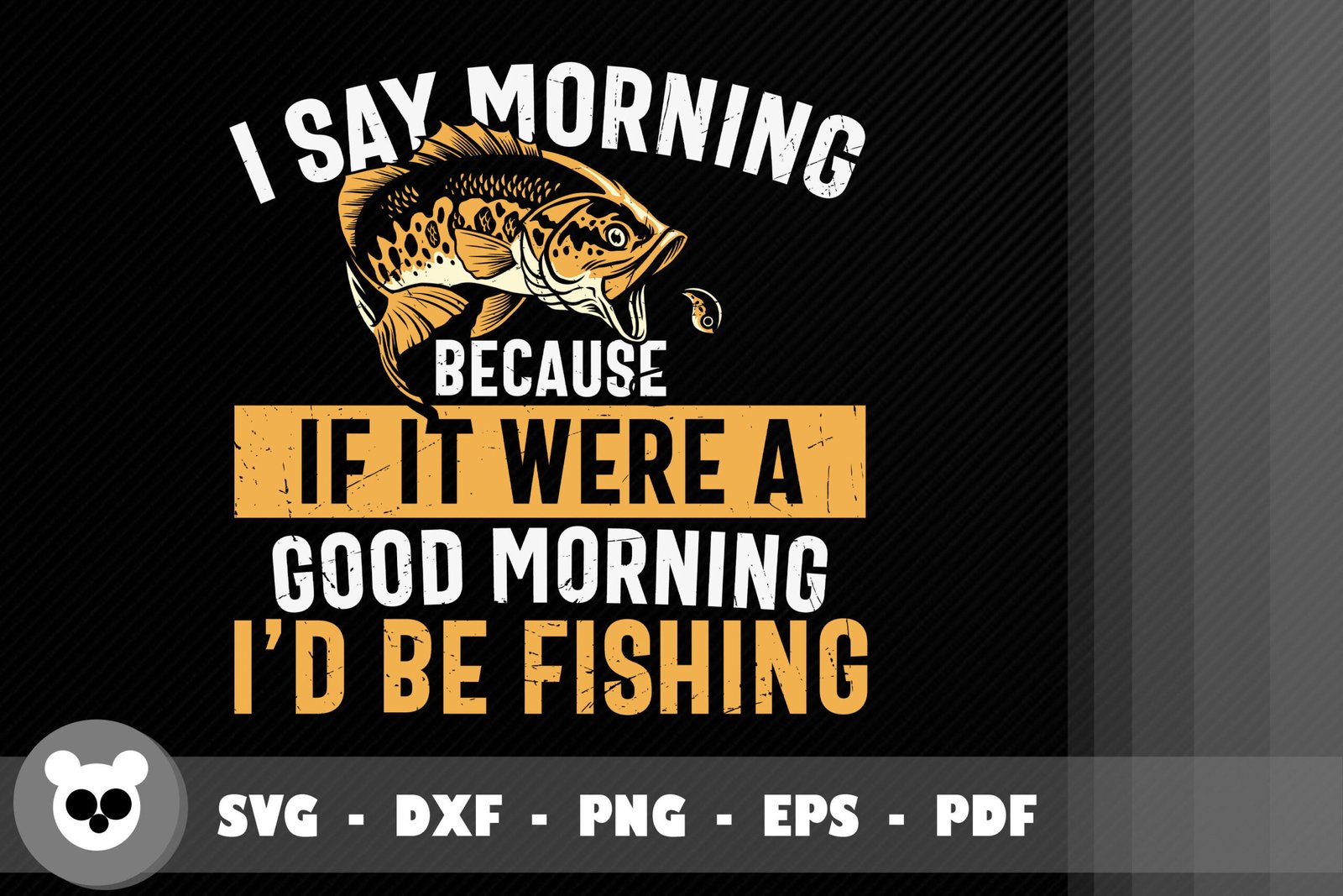 man fishing early in the morning